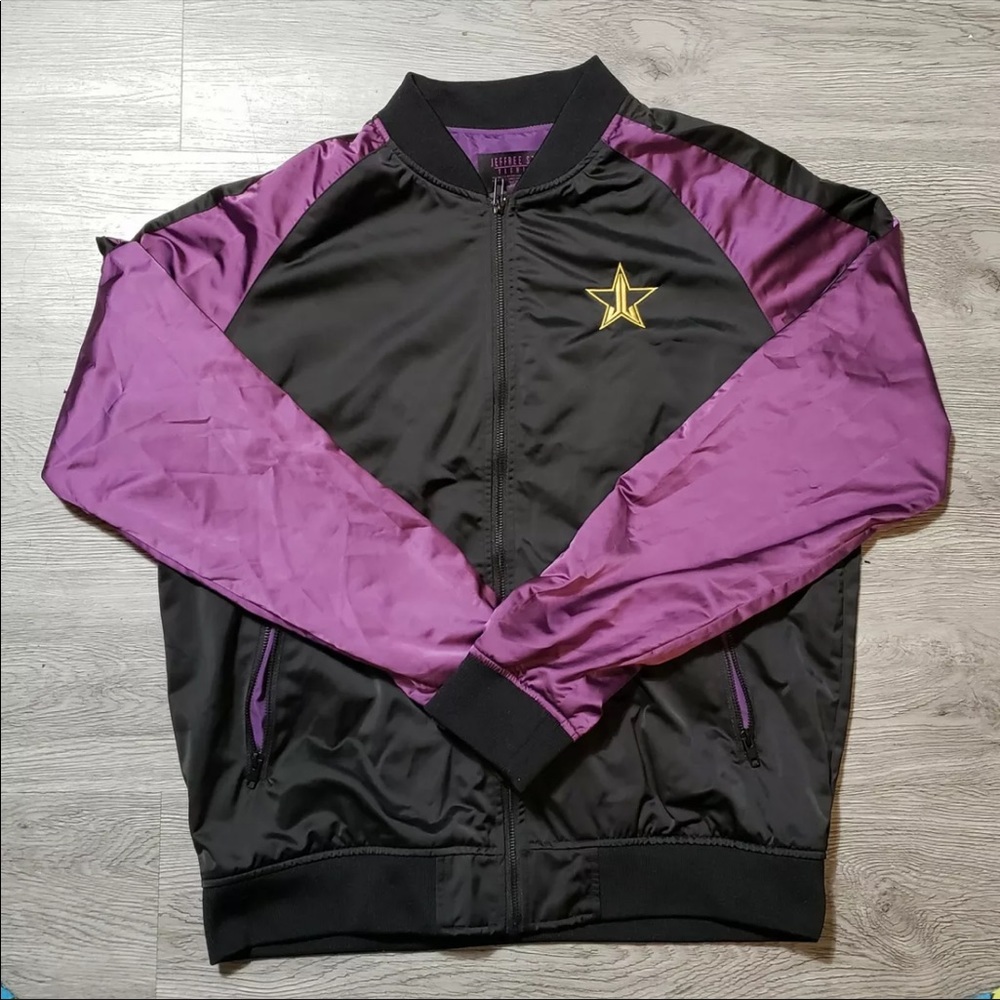 Jeffree Star Blood Lust Bomber Jacket Purple haze/Black Sz XL